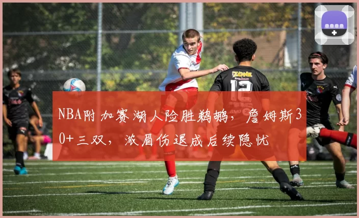 NBA附加赛湖人险胜鹈鹕,詹姆斯30+三双,浓眉伤退成后续隐忧